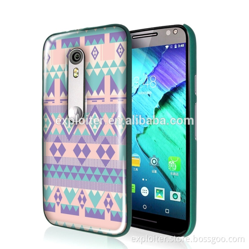 Free sample hot selling fashion phone cover for motorola moto g3 cover